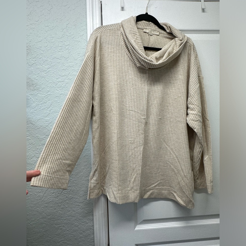 Loft Thermal Funnel-neck Sweater